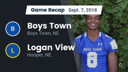 Recap: Boys Town  vs. Logan View  2018