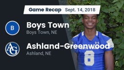 Recap: Boys Town  vs. Ashland-Greenwood  2018