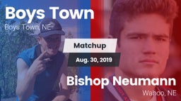 Matchup: Boys Town High vs. Bishop Neumann  2019