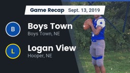 Recap: Boys Town  vs. Logan View  2019