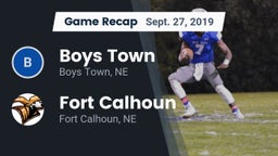 Recap: Boys Town  vs. Fort Calhoun  2019