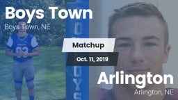 Matchup: Boys Town High vs. Arlington  2019