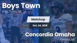 Matchup: Boys Town High vs. Concordia Omaha 2019