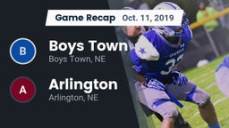Recap: Boys Town  vs. Arlington  2019
