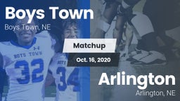 Matchup: Boys Town High vs. Arlington  2020