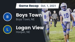 Recap: Boys Town  vs. Logan View  2021