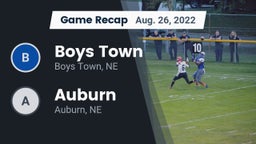 Recap: Boys Town  vs. Auburn  2022