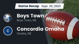 Recap: Boys Town  vs. Concordia Omaha 2023