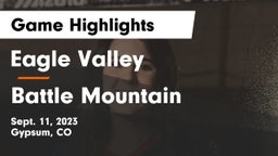 Eagle Valley  vs Battle Mountain  Game Highlights - Sept. 11, 2023