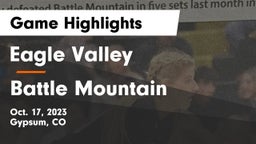 Eagle Valley  vs Battle Mountain  Game Highlights - Oct. 17, 2023
