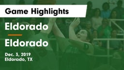 Eldorado  vs Eldorado  Game Highlights - Dec. 3, 2019