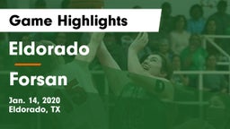 Eldorado  vs Forsan Game Highlights - Jan. 14, 2020