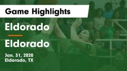 Eldorado  vs Eldorado  Game Highlights - Jan. 31, 2020