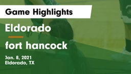 Eldorado  vs fort hancock Game Highlights - Jan. 8, 2021