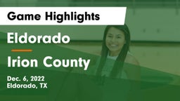 Eldorado  vs Irion County  Game Highlights - Dec. 6, 2022