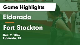 Eldorado  vs Fort Stockton  Game Highlights - Dec. 2, 2023