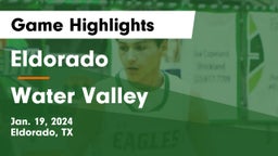 Eldorado  vs Water Valley  Game Highlights - Jan. 19, 2024