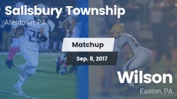 Matchup: Salisbury Township vs. Wilson  2017