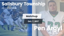 Matchup: Salisbury Township vs. Pen Argyl  2017