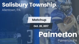 Matchup: Salisbury Township vs. Palmerton  2017