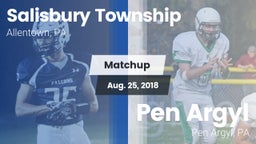 Matchup: Salisbury Township vs. Pen Argyl  2018