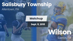 Matchup: Salisbury Township vs. Wilson  2018