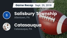 Recap: Salisbury Township  vs. Catasauqua  2018