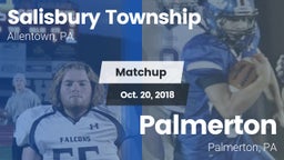 Matchup: Salisbury Township vs. Palmerton  2018