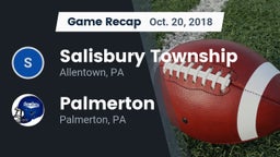 Recap: Salisbury Township  vs. Palmerton  2018
