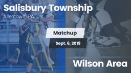 Matchup: Salisbury Township vs. Wilson Area 2019