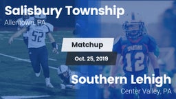 Matchup: Salisbury Township vs. Southern Lehigh  2019