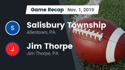 Recap: Salisbury Township  vs. Jim Thorpe  2019