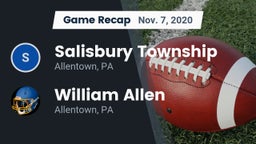 Recap: Salisbury Township  vs. William Allen  2020