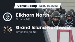 Recap: Elkhorn North  vs. Grand Island Northwest  2022