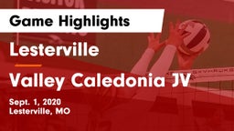 Lesterville  vs Valley Caledonia JV Game Highlights - Sept. 1, 2020