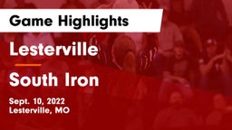 Lesterville  vs South Iron  Game Highlights - Sept. 10, 2022