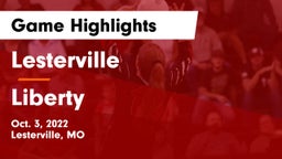 Lesterville  vs Liberty  Game Highlights - Oct. 3, 2022