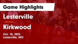 Lesterville  vs Kirkwood  Game Highlights - Oct. 10, 2022