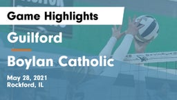 Guilford  vs Boylan Catholic Game Highlights - May 28, 2021
