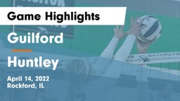 Guilford  vs Huntley Game Highlights - April 14, 2022