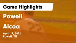 Powell  vs Alcoa  Game Highlights - April 19, 2022