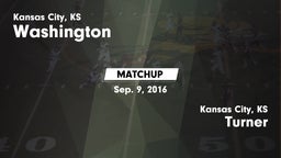 Matchup: Washington High vs. Turner  2016