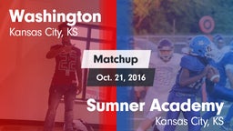 Matchup: Washington High vs. Sumner Academy  2016