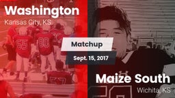 Matchup: Washington High vs. Maize South  2017