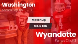 Matchup: Washington High vs. Wyandotte  2017
