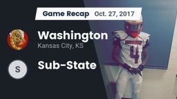 Recap: Washington  vs. Sub-State 2017