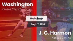 Matchup: Washington High vs. J. C. Harmon  2018