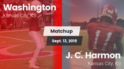 Matchup: Washington High vs. J. C. Harmon  2019
