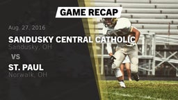 Recap: Sandusky Central Catholic vs. St. Paul  2016