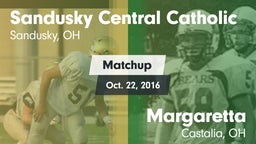 Matchup: Sandusky Central vs. Margaretta  2016